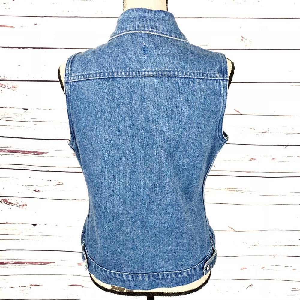 Christine Alexander Jean Sleeveless Jacket - Picture 3 of 7